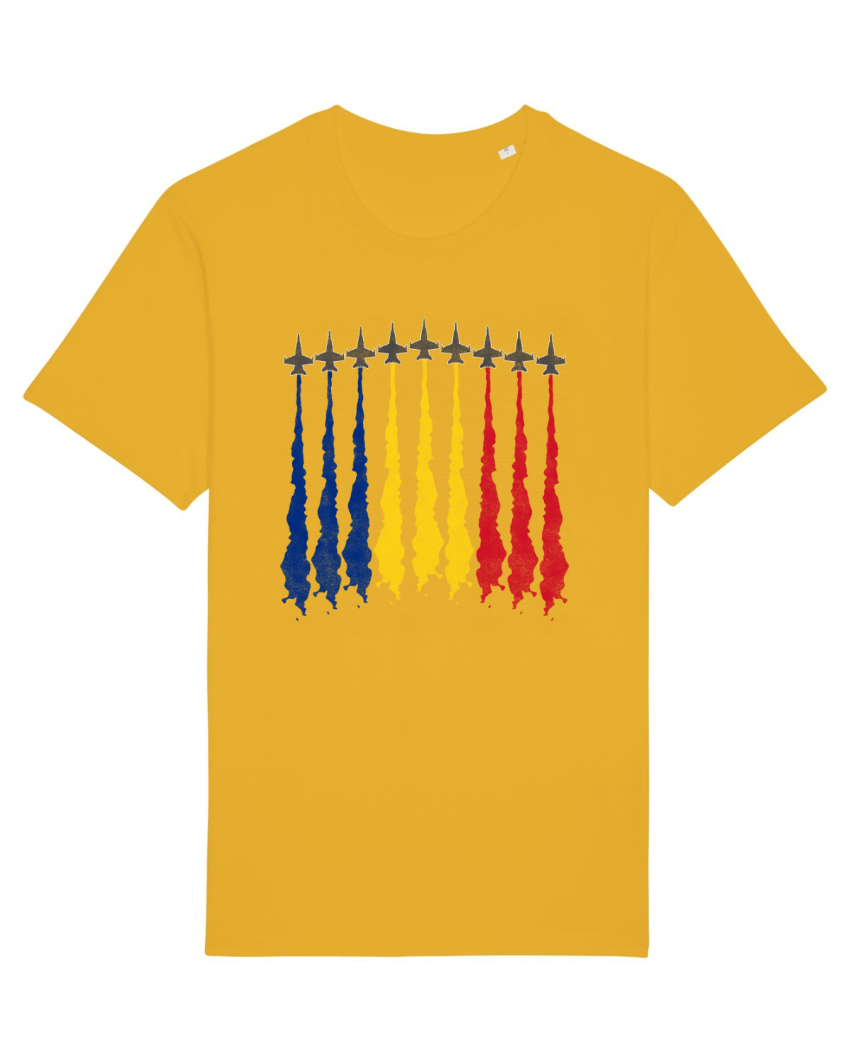 Tricou mânecă scurtă Unisex Rocker Spectra Yellow