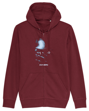 STOP HIDING Burgundy
