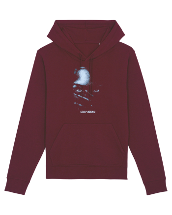 STOP HIDING Burgundy
