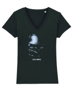 STOP HIDING Tricou mânecă scurtă guler V Damă Evoker