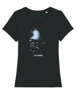 STOP HIDING Tricou mânecă scurtă guler larg fitted Damă Expresser