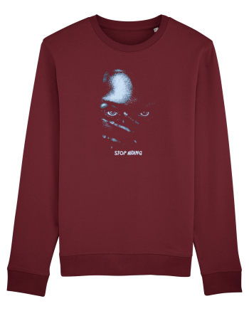 STOP HIDING Burgundy
