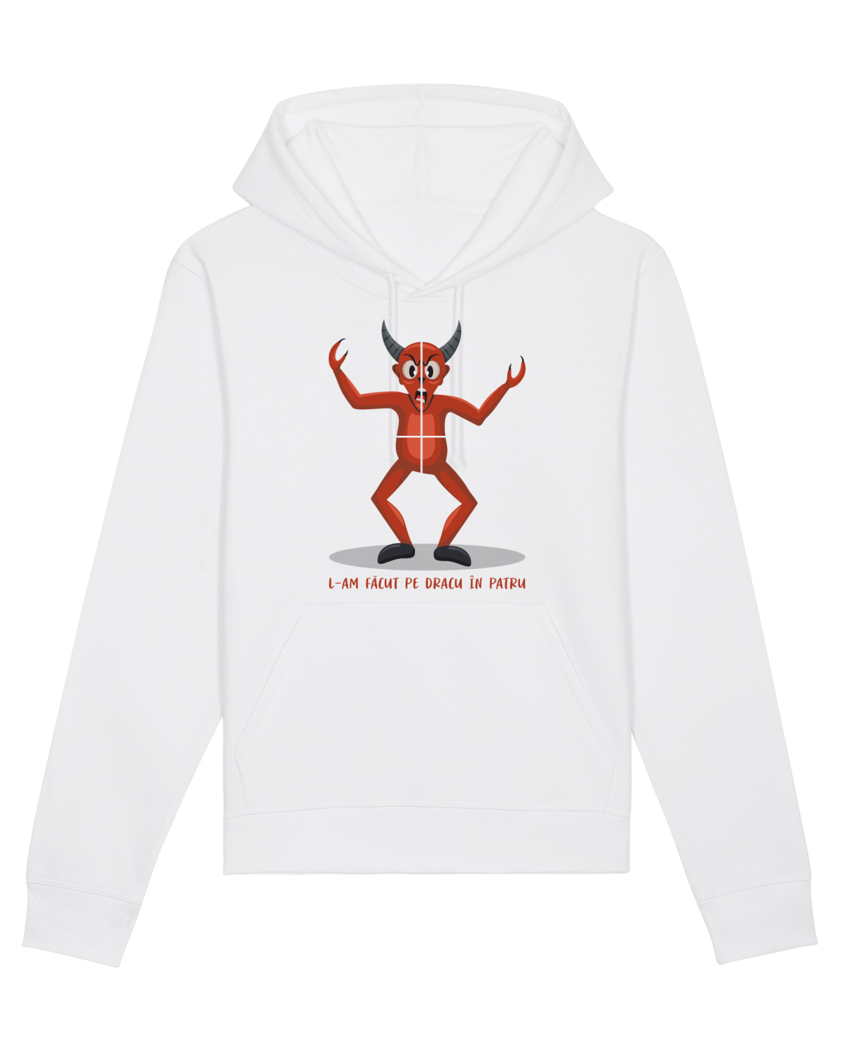 Hanorac Unisex Drummer White