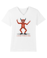L-am făcut pe dracu în patru Tricou mânecă scurtă guler V Bărbat Presenter