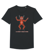 L-am făcut pe dracu în patru - v2 Tricou mânecă scurtă guler larg Bărbat Skater