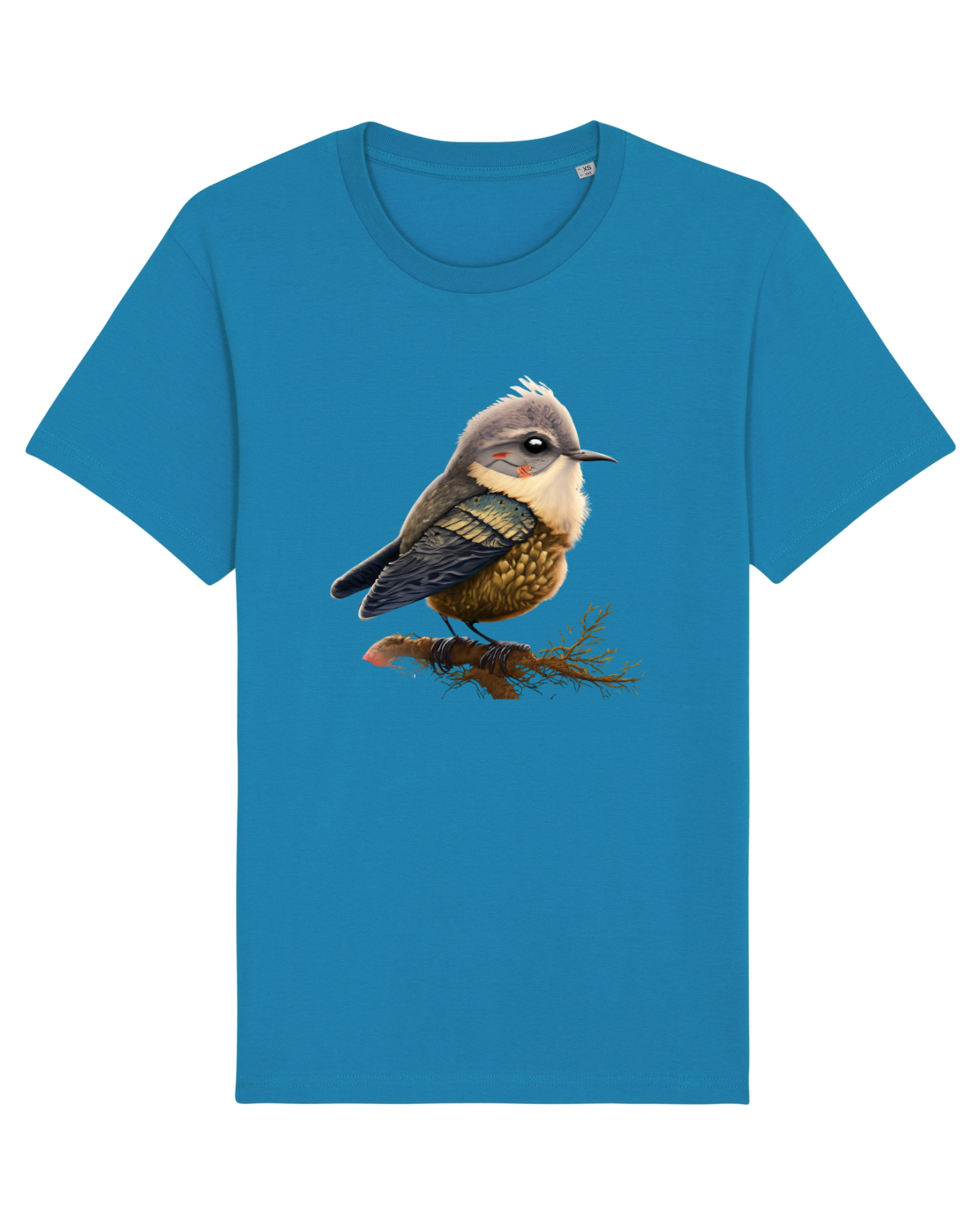 Tricou mânecă scurtă Unisex Rocker Azur