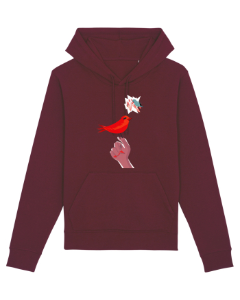 Libertate în palme Burgundy