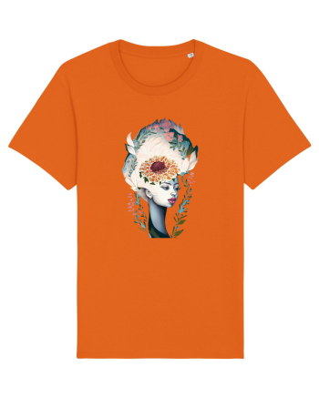 Flower Goddess Bright Orange