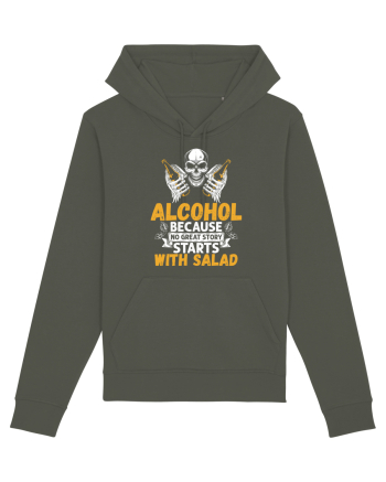 pt iubitorii de bere - Alcohol because no great story starts with salad Khaki