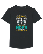 pt iubitorii de bere - Beer is a salad Tricou mânecă scurtă guler larg Bărbat Skater