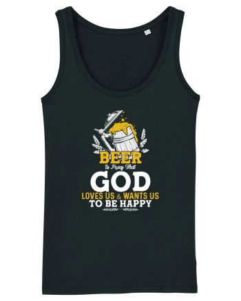 pt iubitorii de bere - Beer is proof that god loves us Black