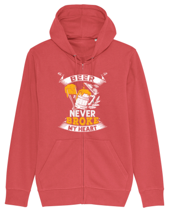pt iubitorii de bere - Beer never broke my heart Carmine Red
