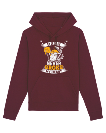 pt iubitorii de bere - Beer never broke my heart Burgundy