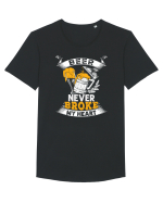 pt iubitorii de bere - Beer never broke my heart Tricou mânecă scurtă guler larg Bărbat Skater