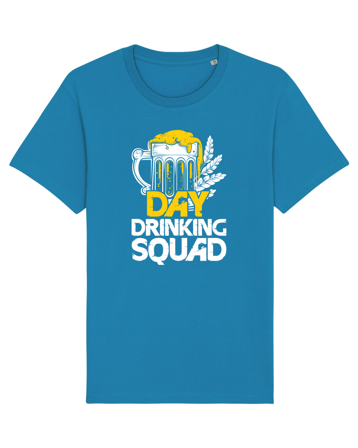 Tricou mânecă scurtă Unisex Rocker Azur