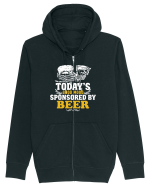 pt iubitorii de bere - Good mood sponsored by beer Hanorac cu fermoar Unisex Connector