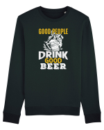 pt iubitorii de bere - Good people drink good beer Bluză mânecă lungă Unisex Rise
