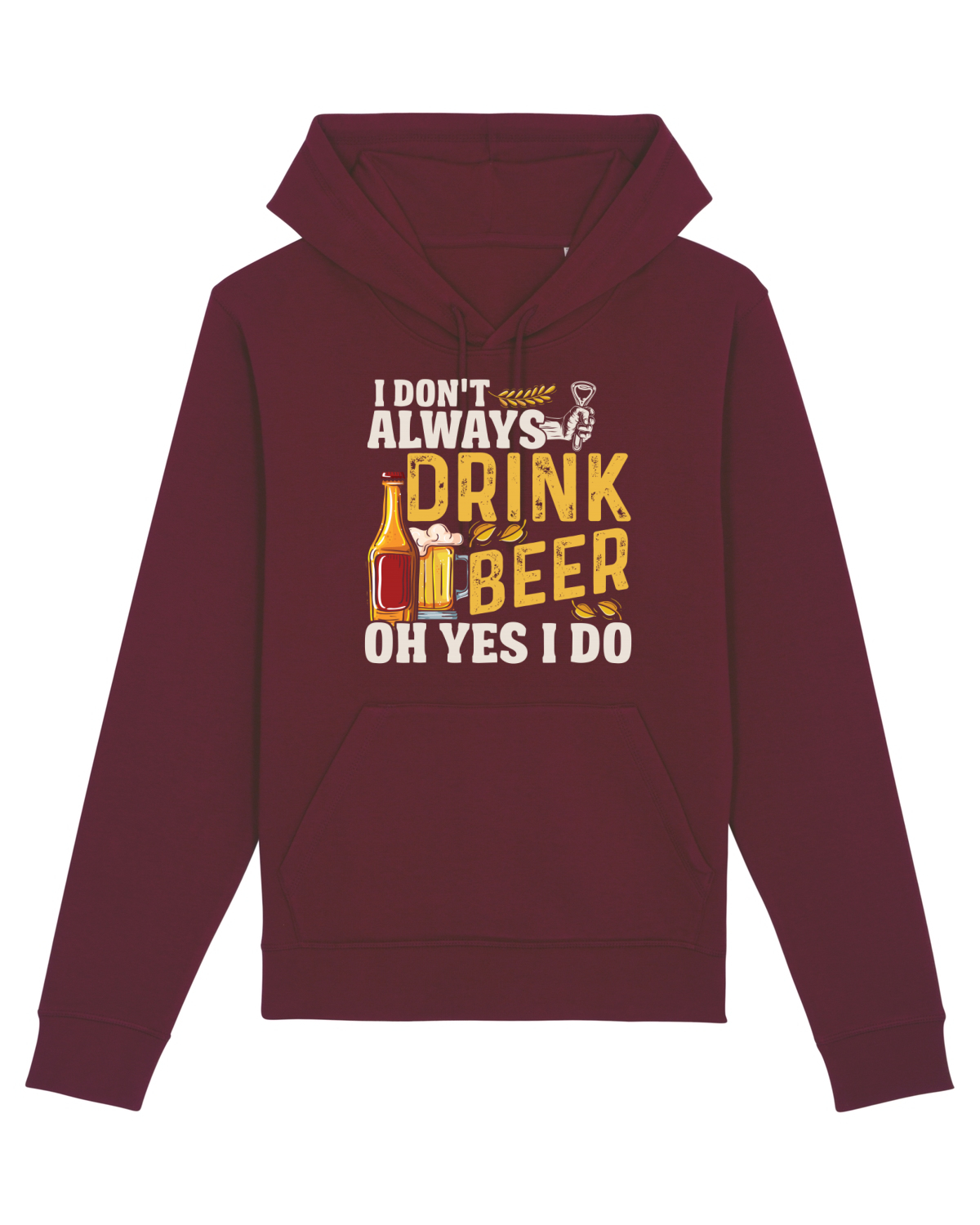 Hanorac Unisex Drummer Burgundy