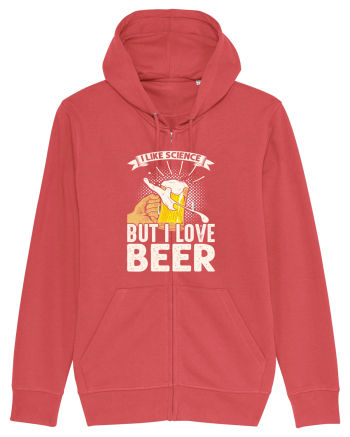 pt iubitorii de bere - I like science but I love beer Carmine Red