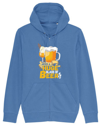 pt iubitorii de bere - I need a huge glass of beer Bright Blue