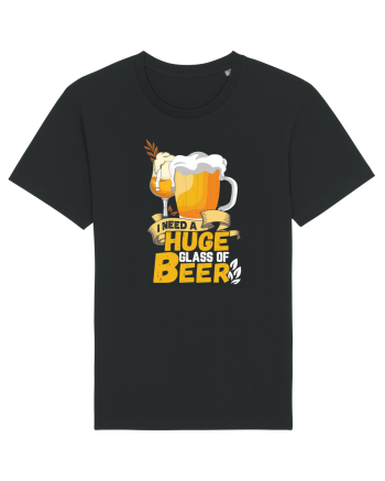 pt iubitorii de bere - I need a huge glass of beer Black