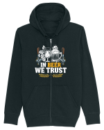 pt iubitorii de bere - In beer we trust Hanorac cu fermoar Unisex Connector