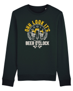 pt iubitorii de bere - It is beer o clock Bluză mânecă lungă Unisex Rise