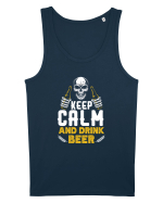 pt iubitorii de bere - Keep calm and drink beer Maiou Bărbat Runs