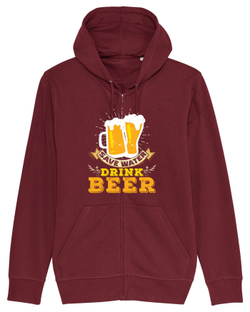 pt iubitorii de bere - Save water drink beer Burgundy