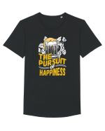 pt iubitorii de bere - The pursuit of happiness Tricou mânecă scurtă guler larg Bărbat Skater
