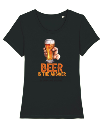 pt iubitorii de bere - Beer is the answer Black