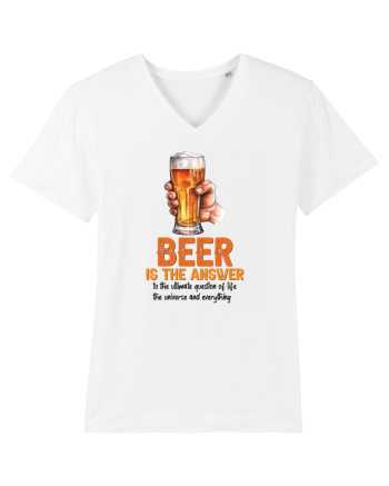 pt iubitorii de bere - Beer is the answer White