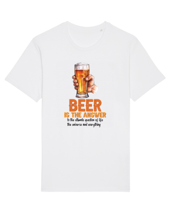 pt iubitorii de bere - Beer is the answer White