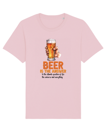 pt iubitorii de bere - Beer is the answer Cotton Pink