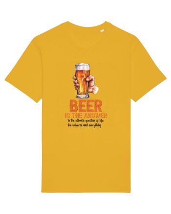 pt iubitorii de bere - Beer is the answer Spectra Yellow