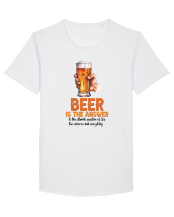 pt iubitorii de bere - Beer is the answer White