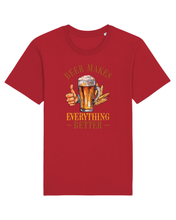 pt iubitorii de bere - Beer makes everything better Red