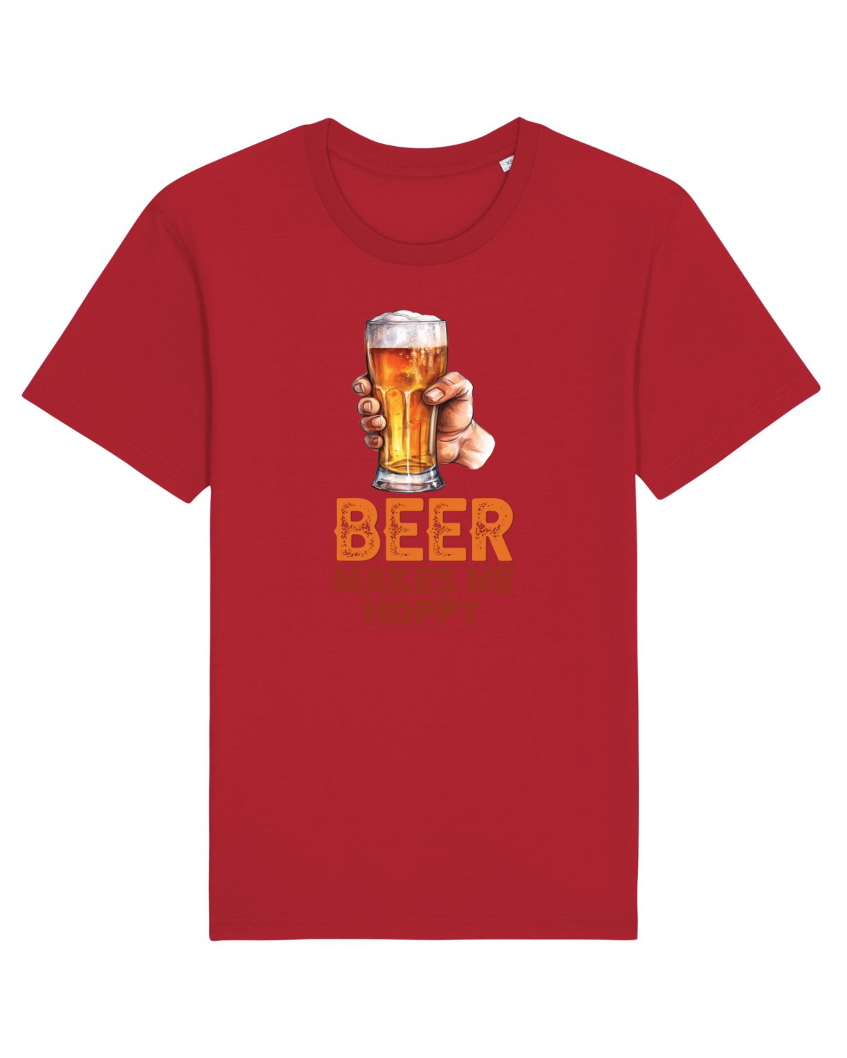 Tricou mânecă scurtă Unisex Rocker Red