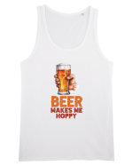 pt iubitorii de bere - Beer makes me hoppy Maiou Bărbat Runs