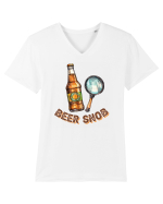 pt iubitorii de bere - Beer snob Tricou mânecă scurtă guler V Bărbat Presenter