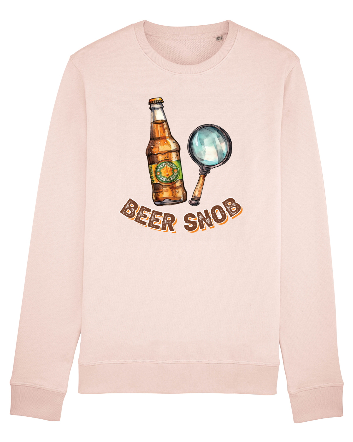 Bluză mânecă lungă Unisex Rise Candy Pink