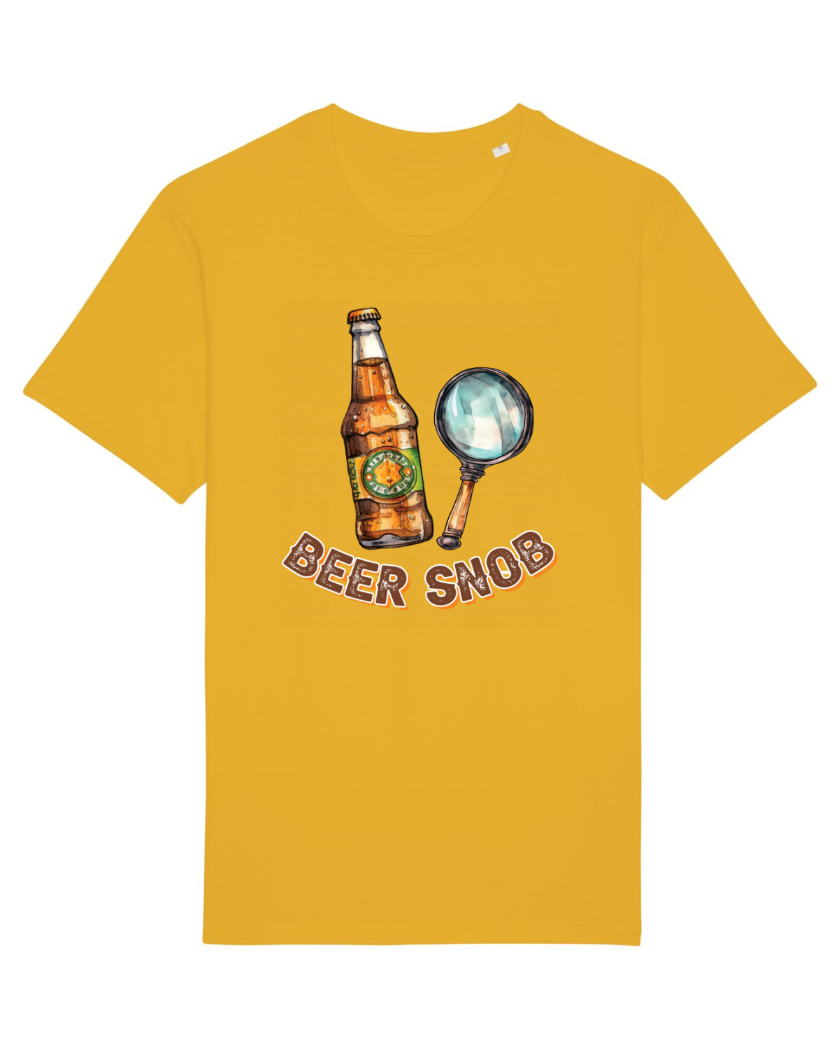 Tricou mânecă scurtă Unisex Rocker Spectra Yellow
