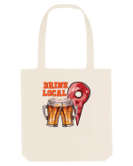 pt iubitorii de bere - Drink local Sacoșă textilă