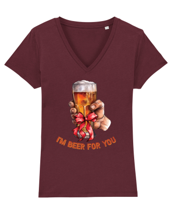 pt iubitorii de bere - I am beer for you Burgundy
