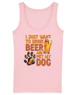 pt iubitorii de bere - I just want to drink beer and pet my dog Maiou Damă Dreamer