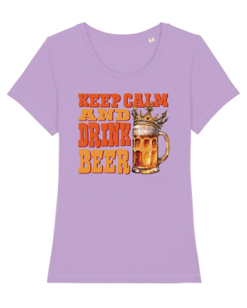 pt iubitorii de bere - Keep calm and drink beer Lavender Dawn
