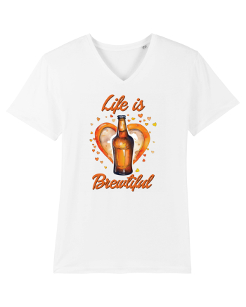 pt iubitorii de bere - Life is brewtiful White