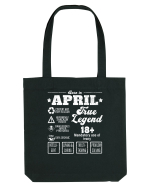 Born In April True Legend Sacoșă textilă