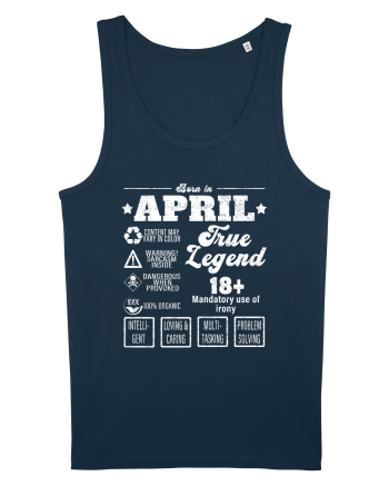 Born In April True Legend Navy