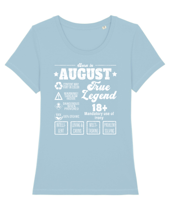 Born In August True Legend Sky Blue